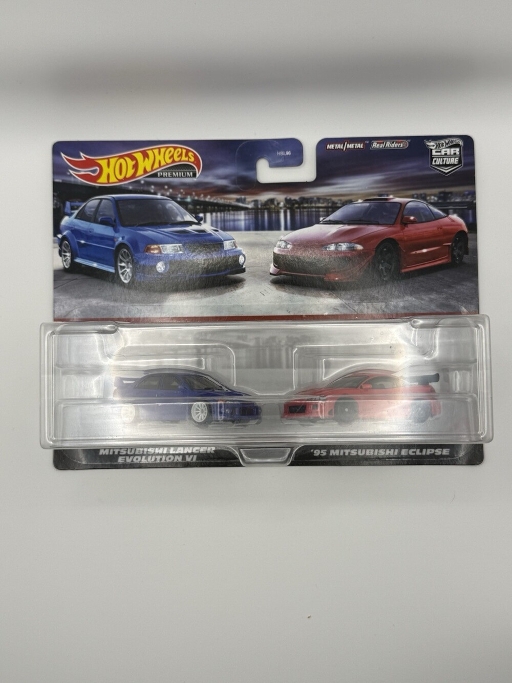 hot wheels premium car culture 2 pack Evo & Eclipse